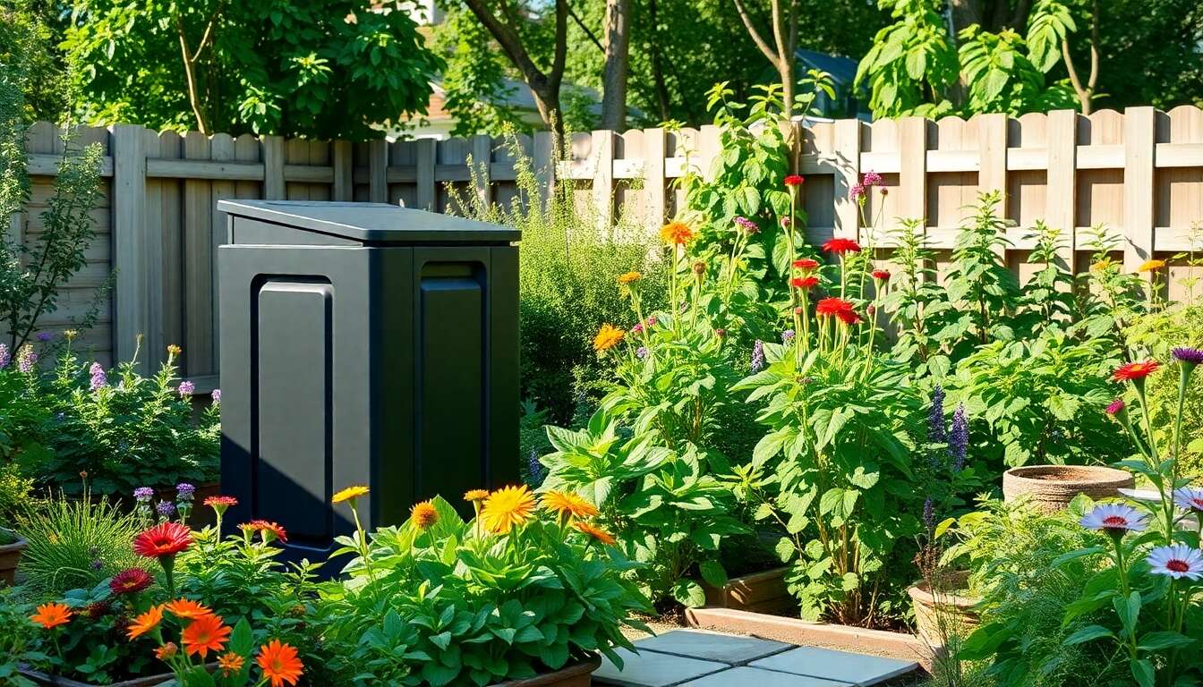 Pourquoi acheter un composteur thermique dans son jardin ?