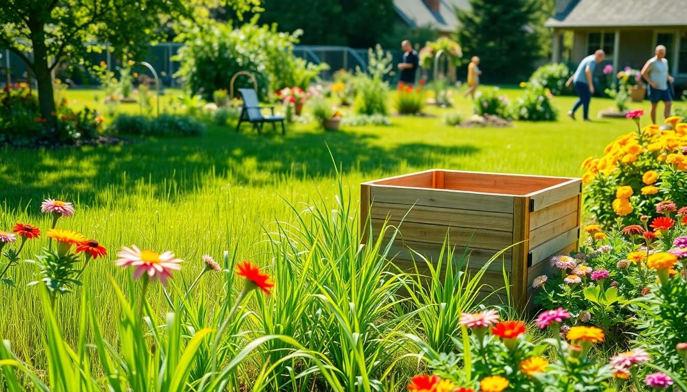 Où doit-on placer un composteur de jardin ?