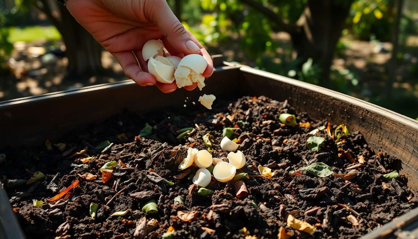 Peut-on ajouter des coquilles d'œufs à son compost ?