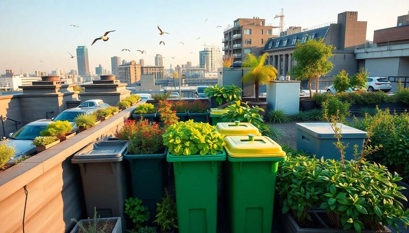 Gestion efficace des déchets verts en ville
