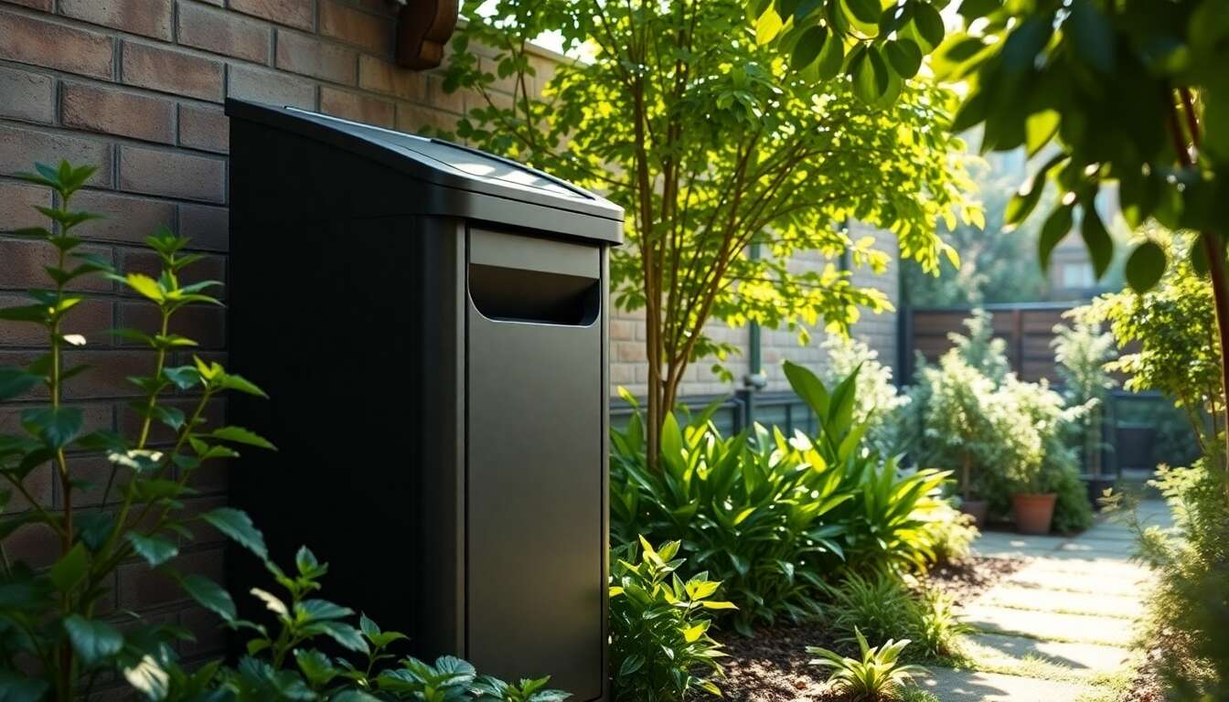 Les meilleures marques de composteurs thermiques adaptés au jardin urbain