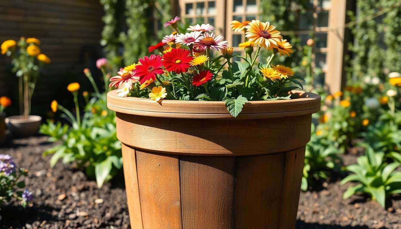Fonctionnement d'un pot de fleurs composteur : une solution écologique innovante