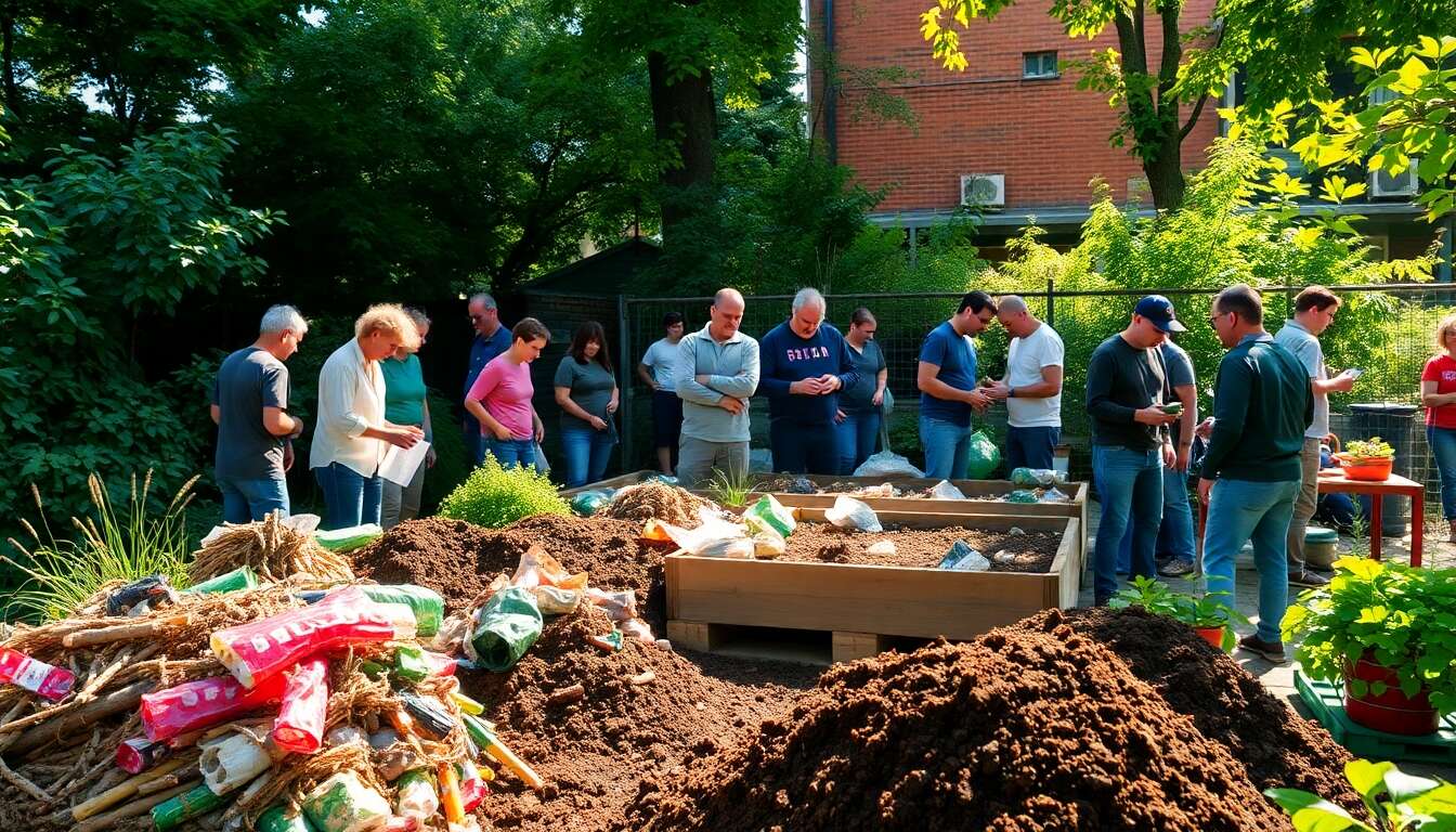 Compostage communautaire : impact social et environnemental