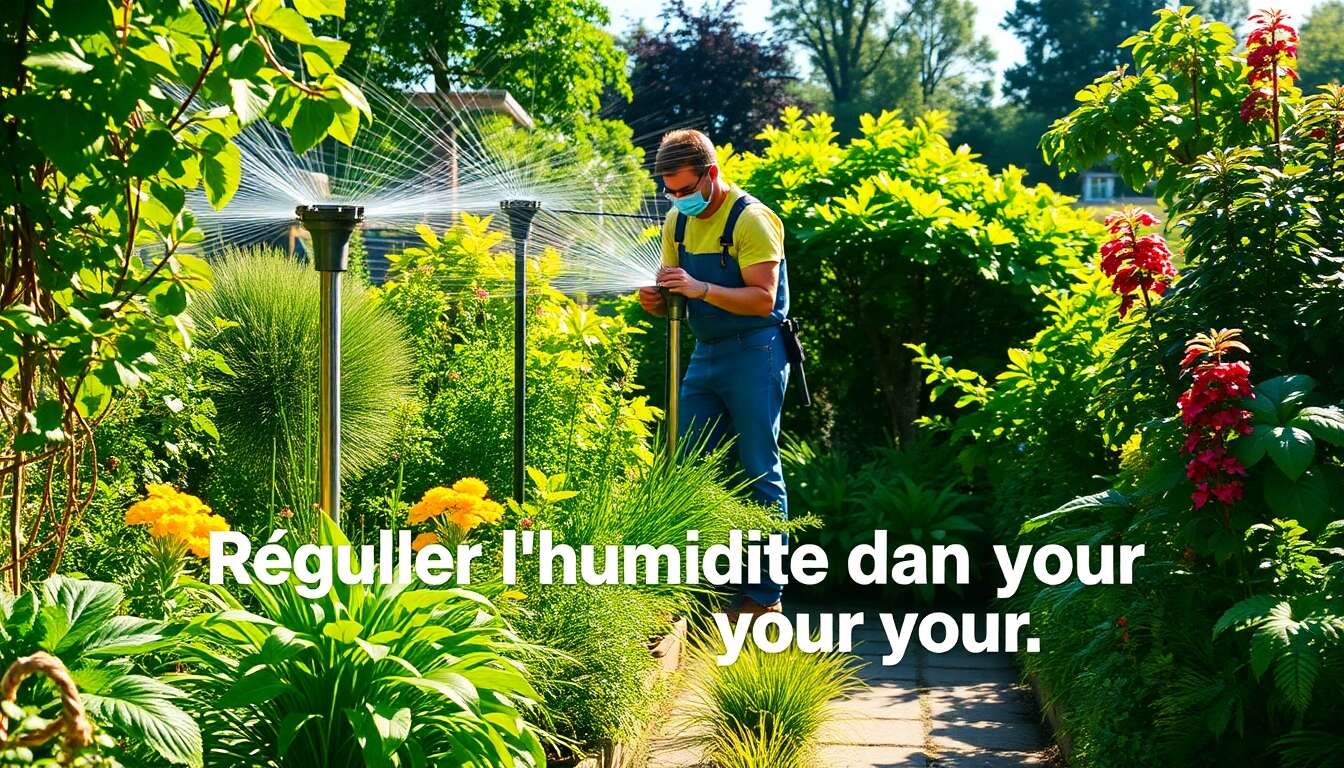 Réguler l'humidité : conseils pratiques pour votre jardin
