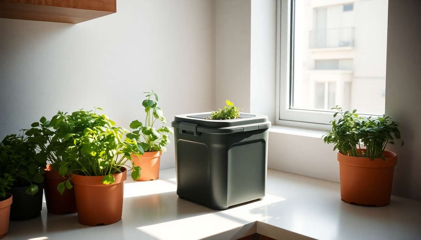 Composter sans jardin : solutions innovantes