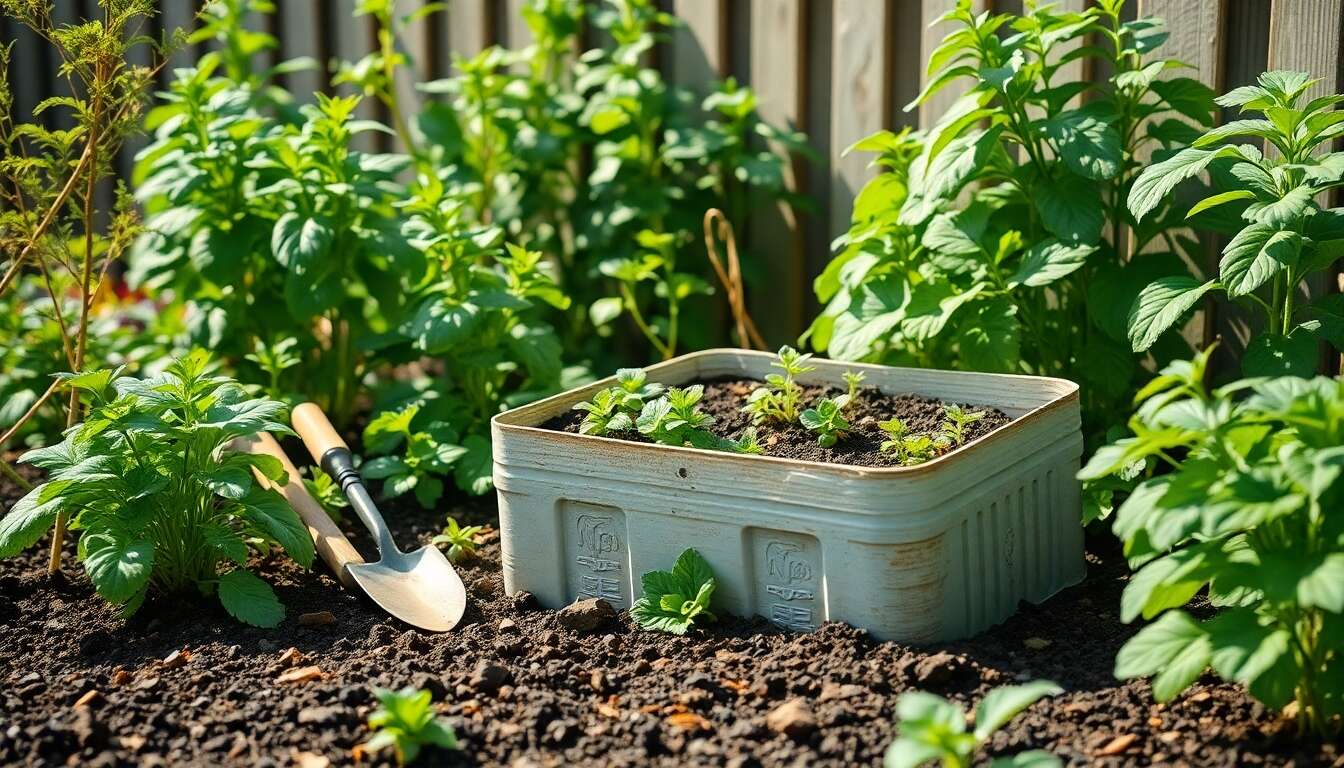 Produits chimiques dans le jardinage et leur impact sur le compostage