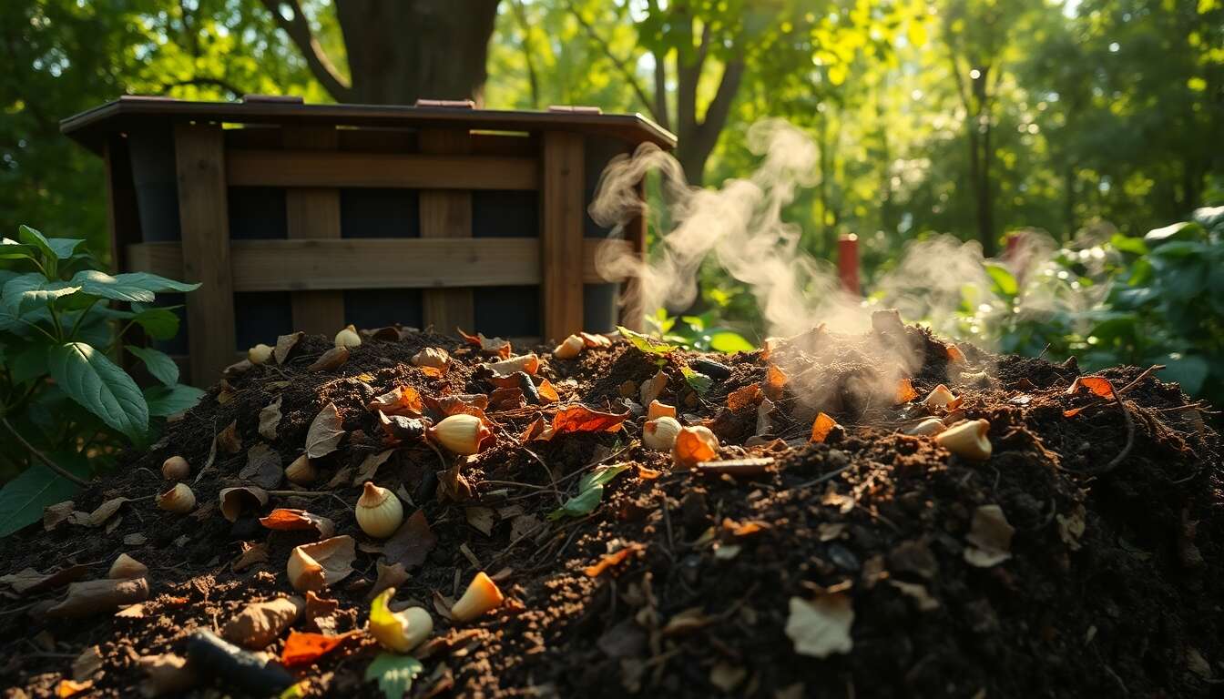 Analyse des effets d'un équilibre précaire en carbone et azote sur le compost