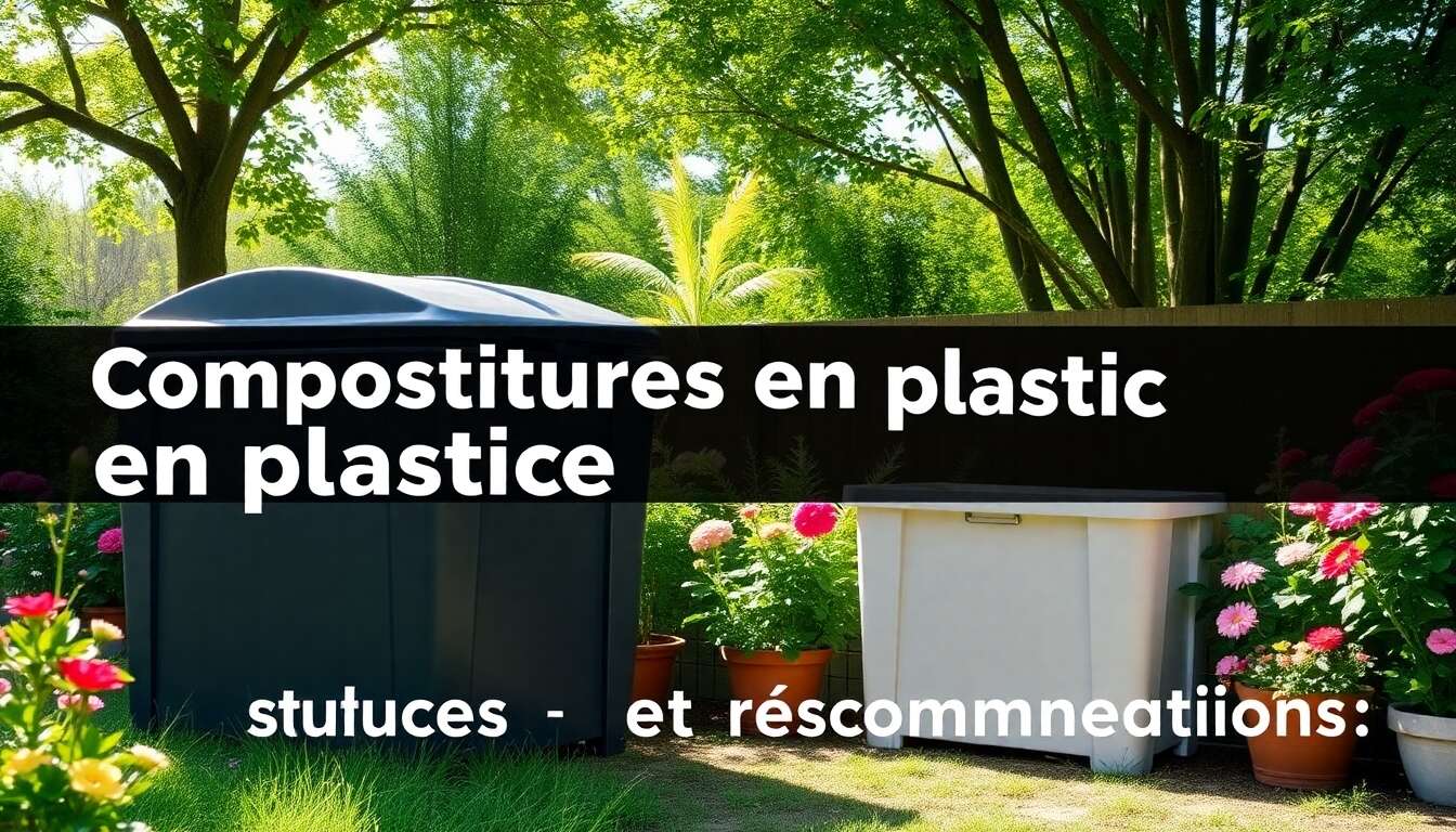 Composteurs en plastique : nos astuces et recommandations