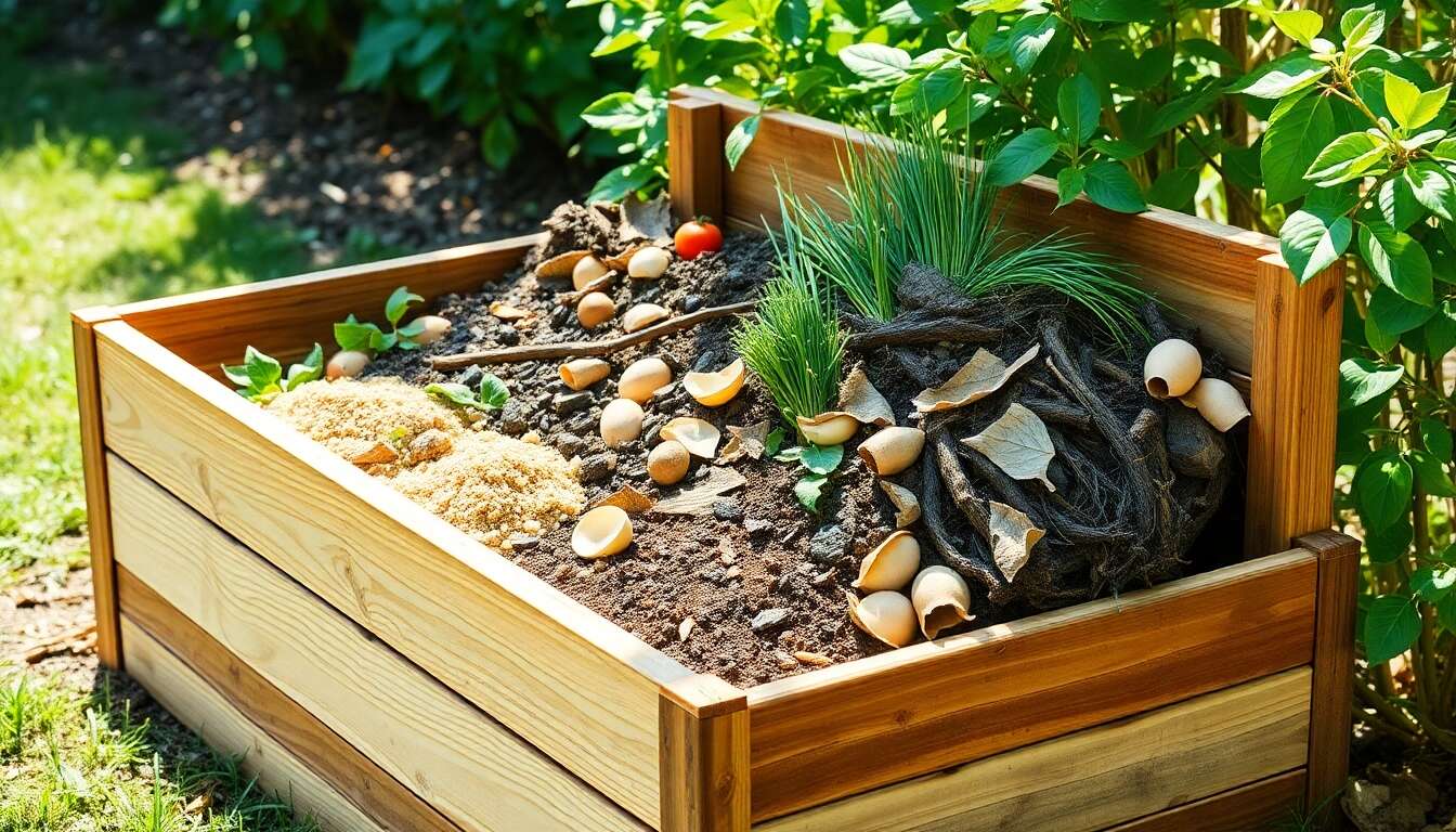 Comprendre le rôle de chaque matière dans le composteur