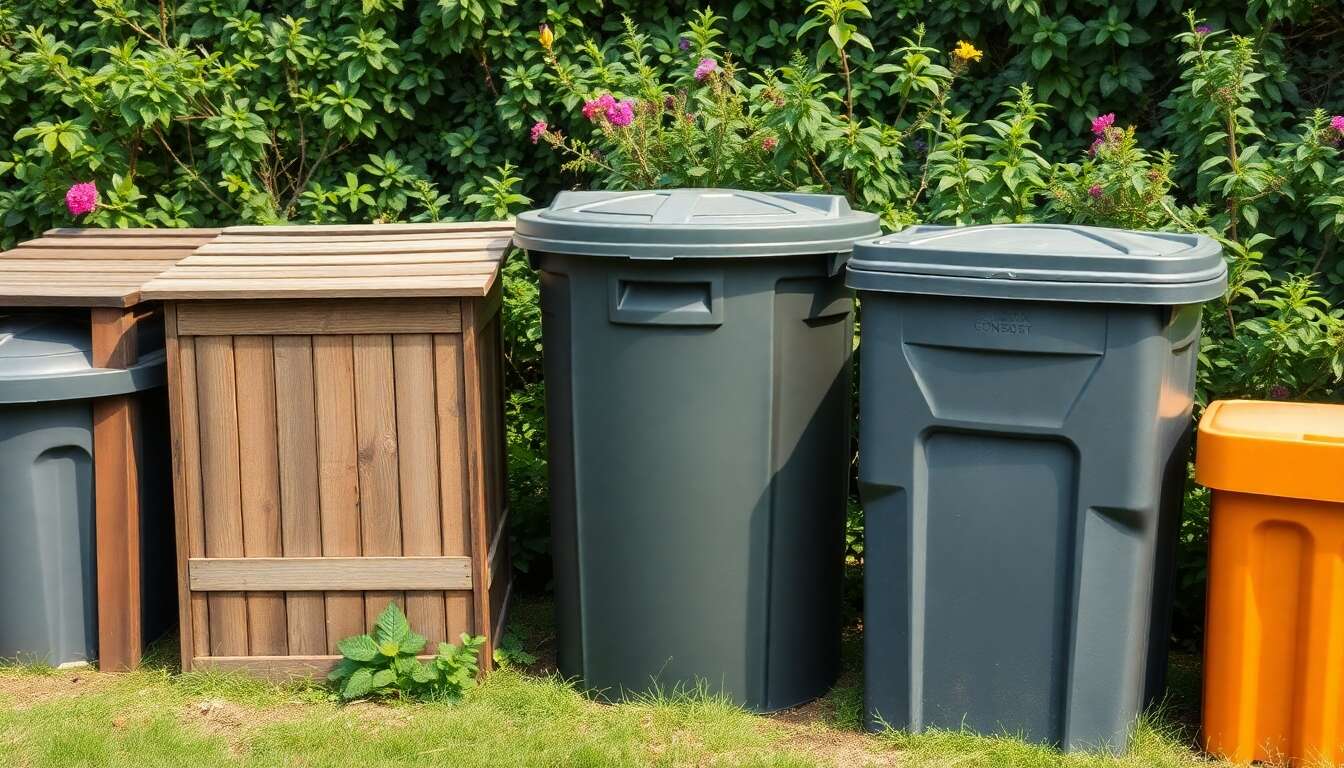 Avantages des divers matériaux utilisés dans la fabrication des composteurs