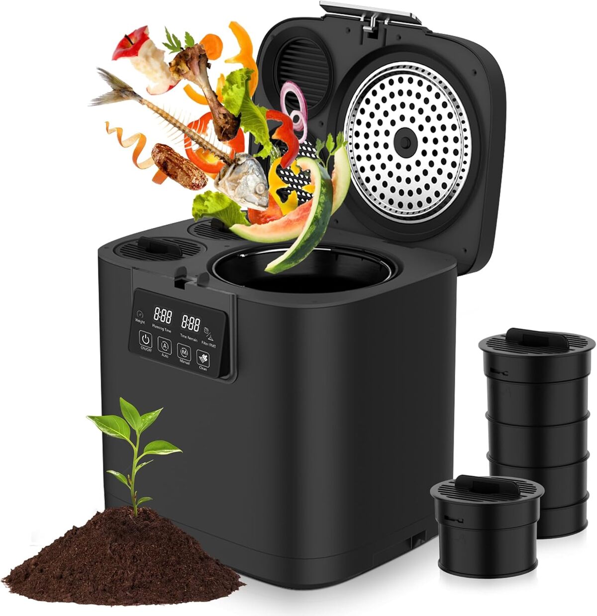 Test de la poubelle à compost électrique Powify : efficacité et innovation