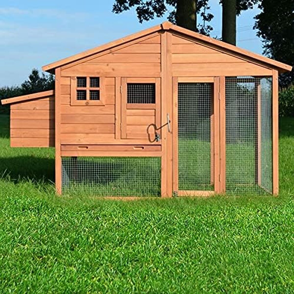 Test du poulailler de luxe 143 : abri pratique et élégant pour vos poules