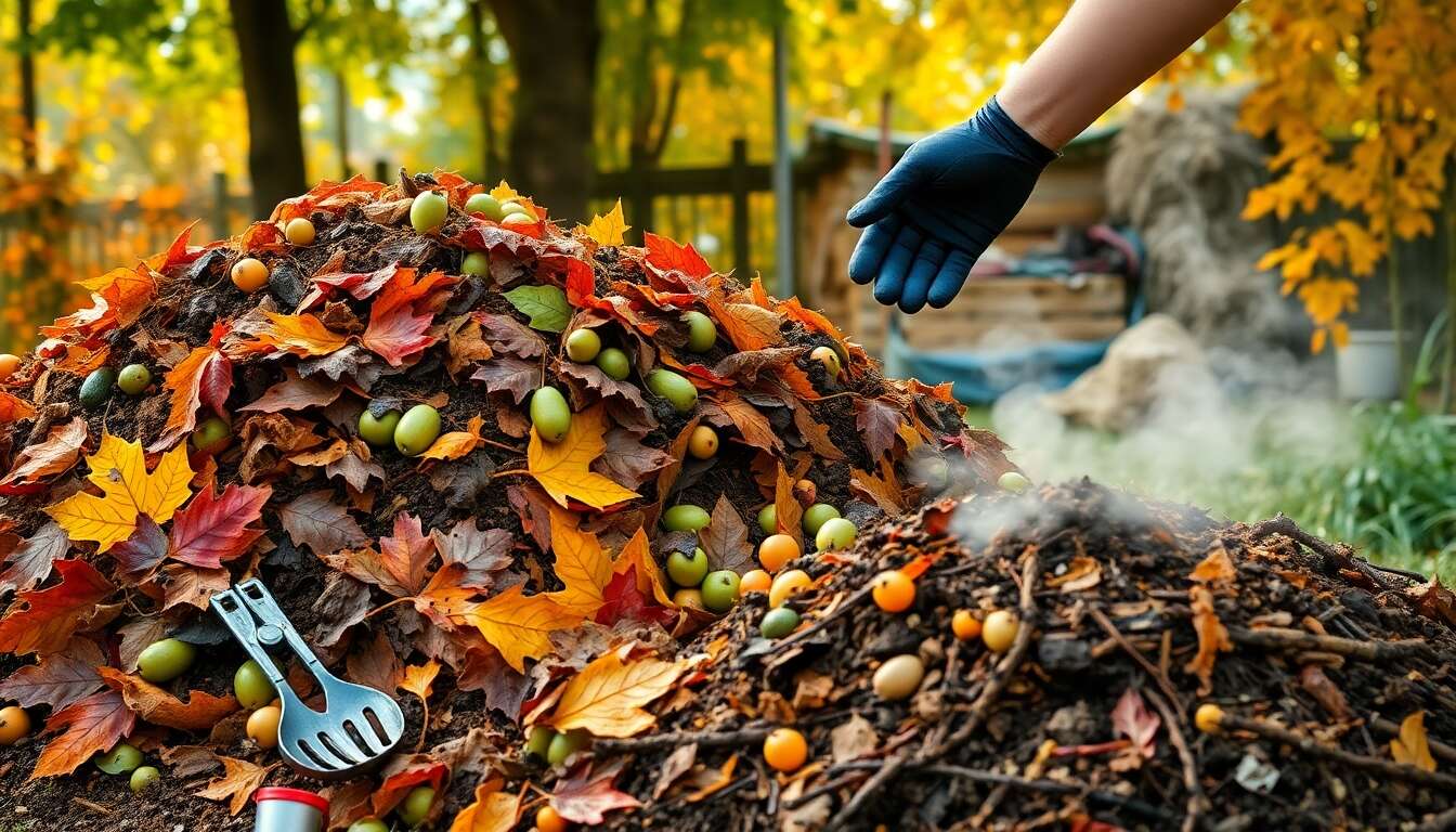 Nettoyage saisonnier : éviter les mauvaises odeurs de compostage