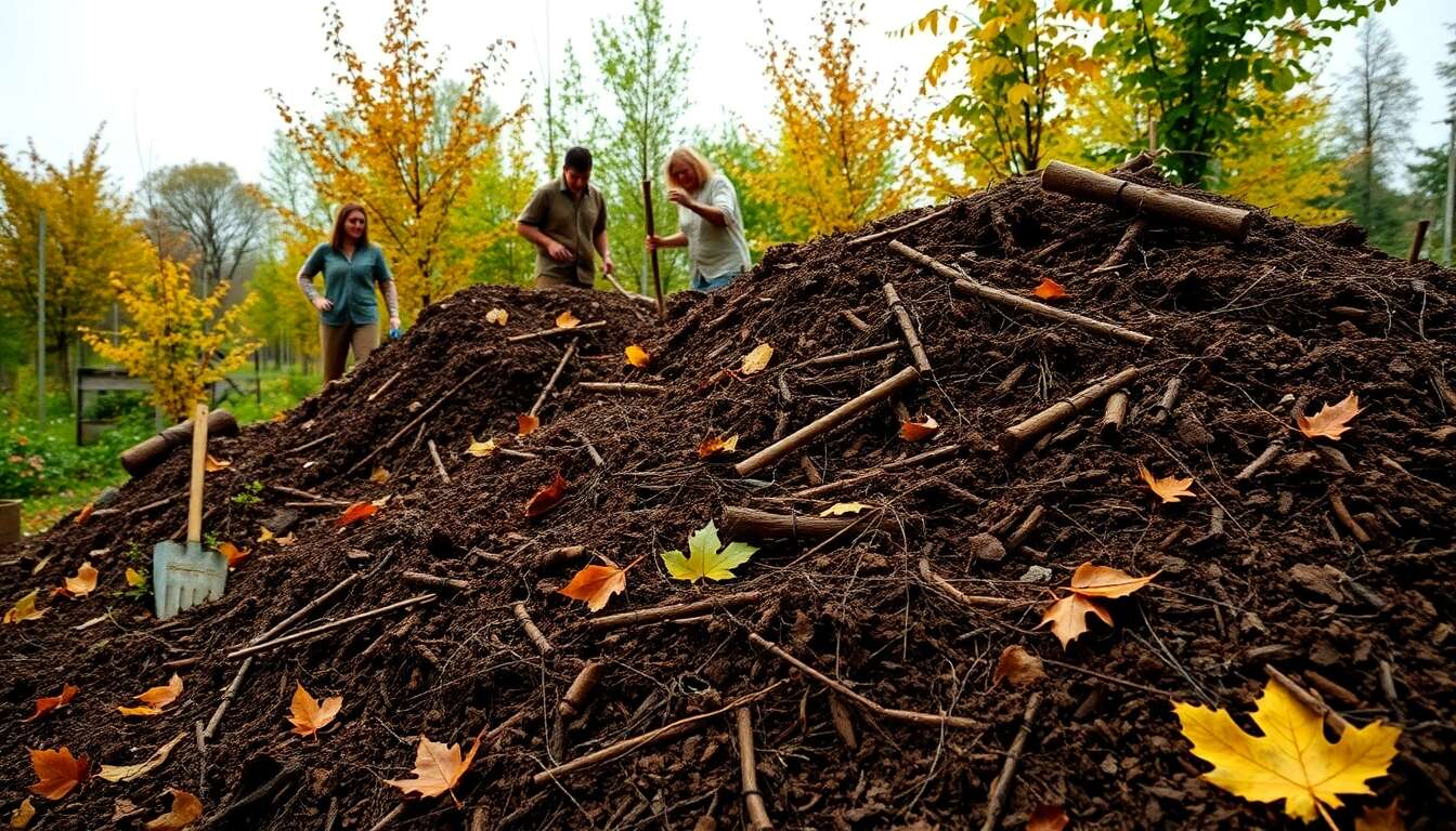 Le rôle du nettoyage saisonnier dans le succès du composting