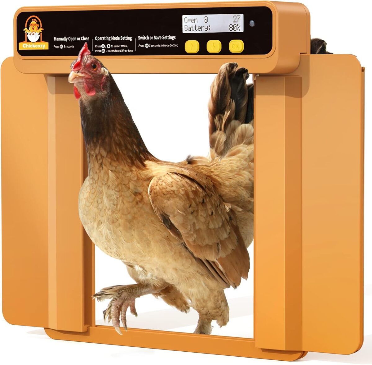 Test Chickcozy ouvre-porte automatique poulailler : pratique et résistant