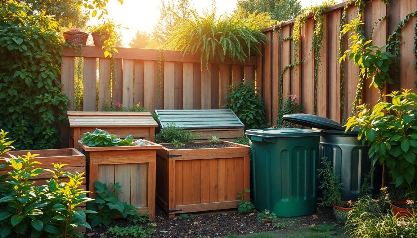 Choisir le bon matériau pour composter efficacement
