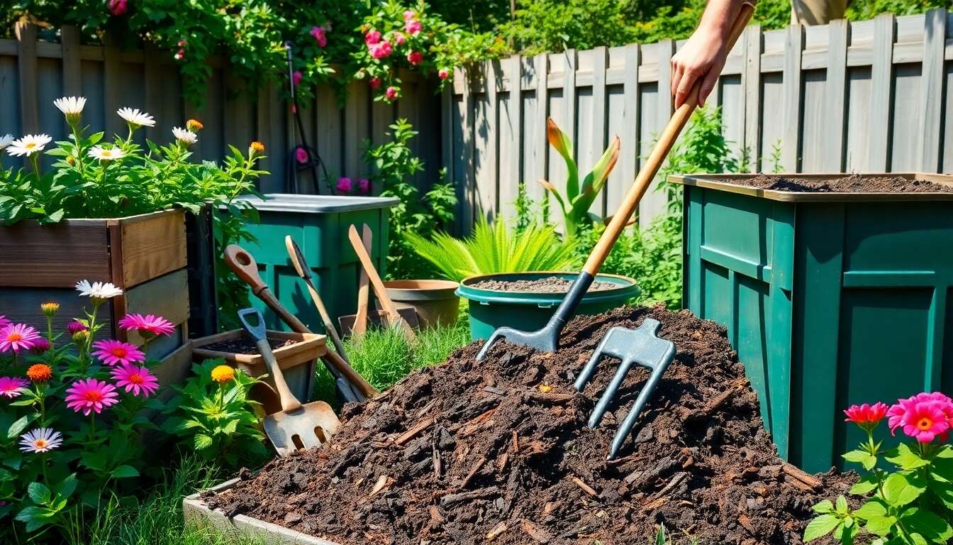 Guide pratique pour un compostage efficace dans votre jardin