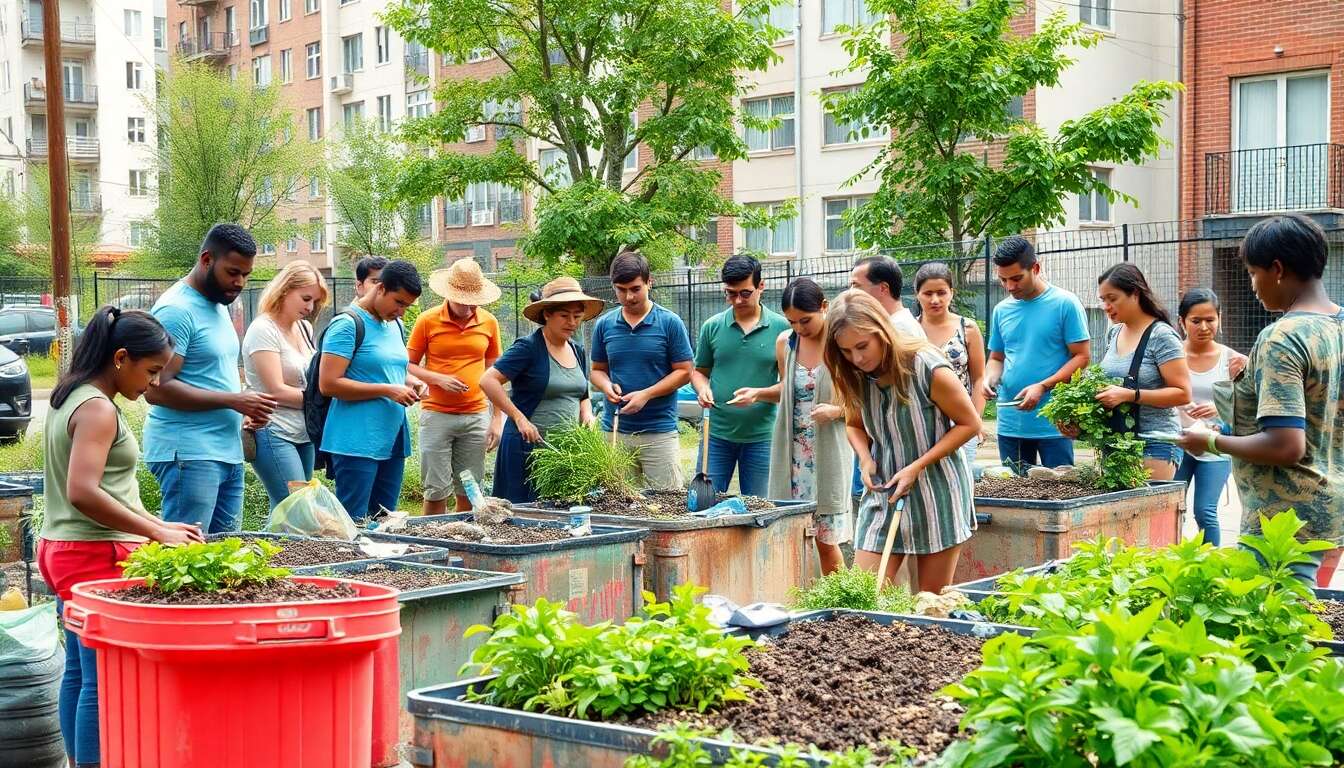 Compostage collectif : avantages et organisation