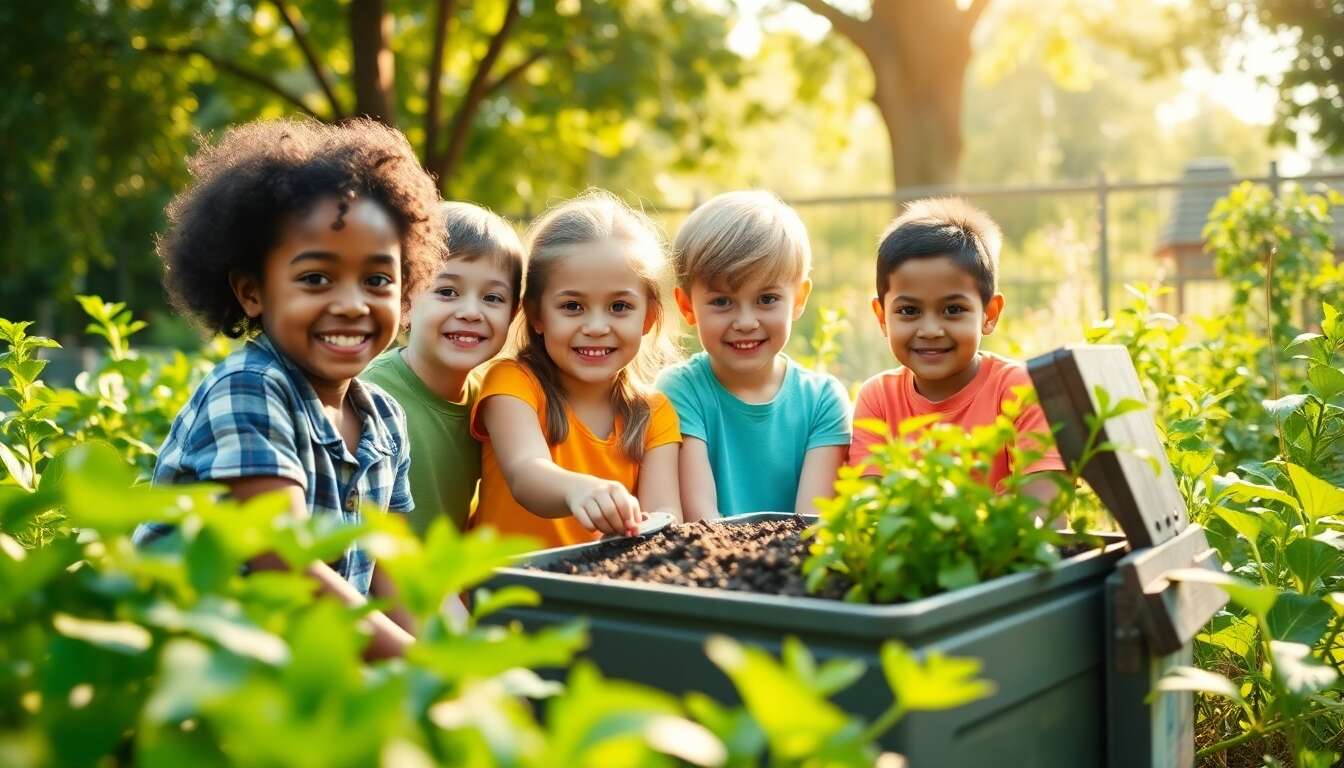 Comment initier vos enfants au compostage à la maison et à l'école ?