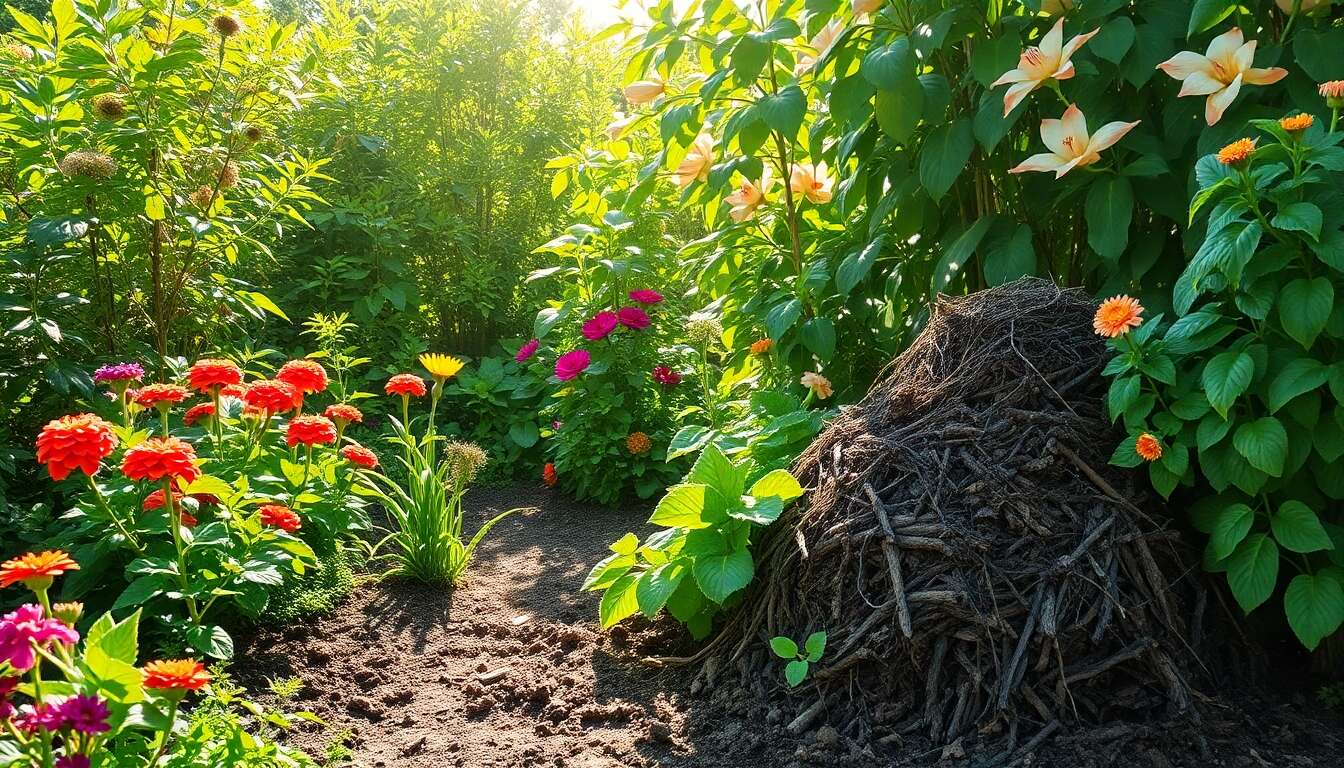 Comment transformer ses déchets de jardin en or vert