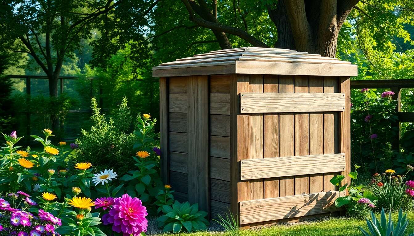 Pourquoi choisir un composteur en bois ?