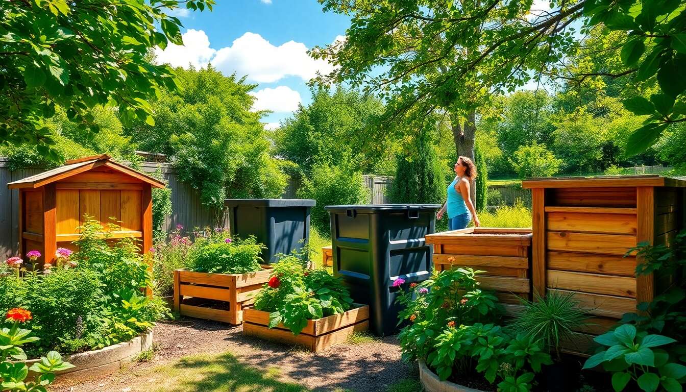Nos conseils pour bien choisir les composteurs de jardin