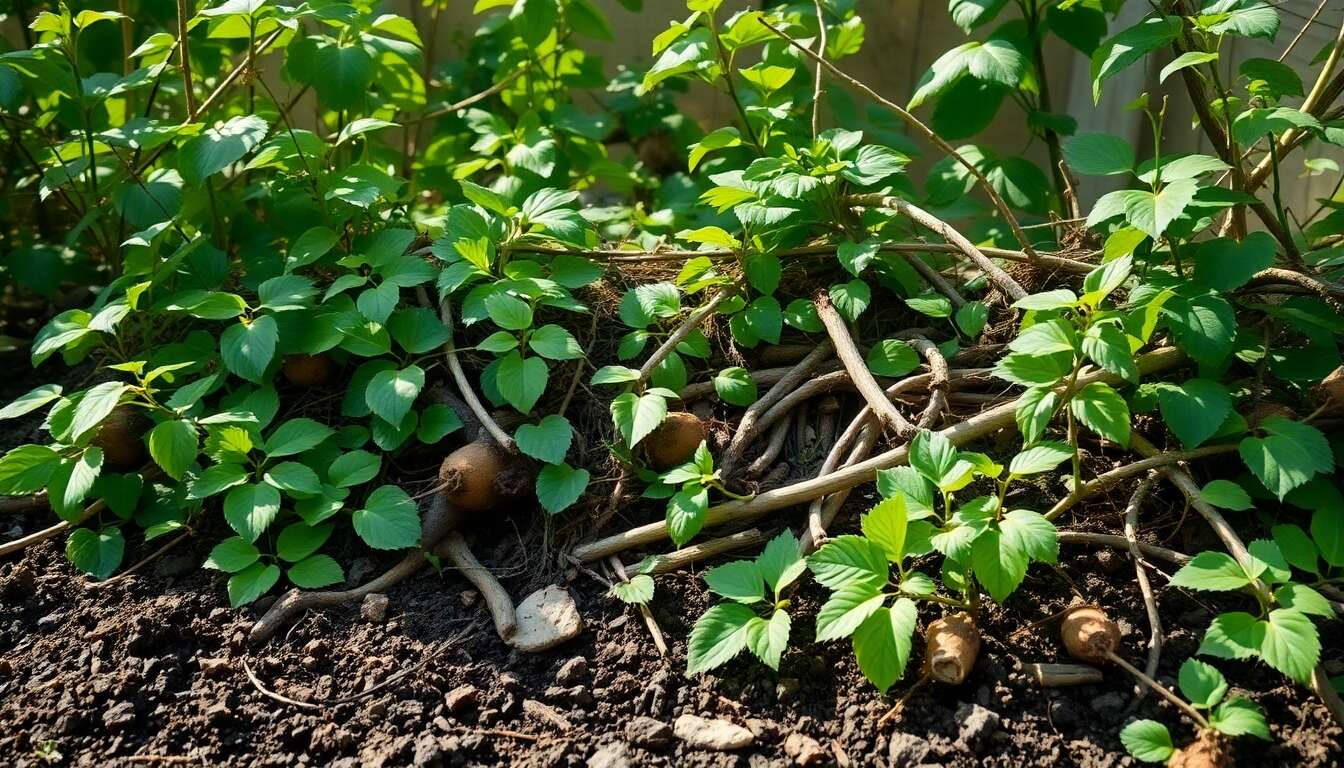 Apprendre à composter tiges et branches efficacement