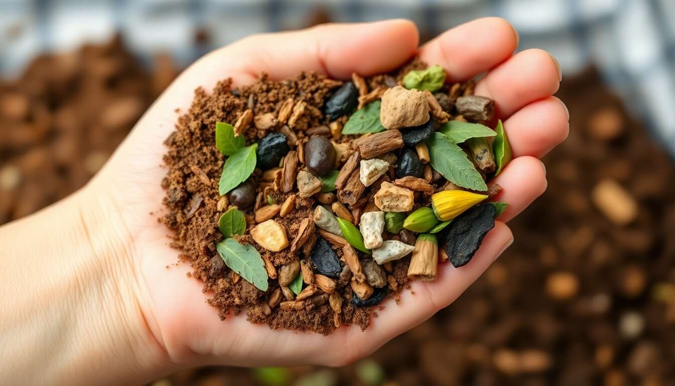 Évaluation visuelle des couleurs du compost