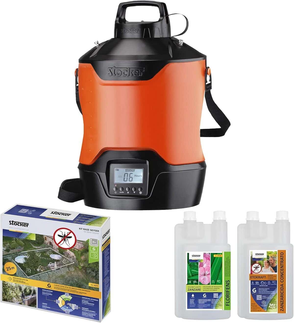 Test du nébuliseur électrique STOCKER Geyser 12 L avec minuterie et pompe