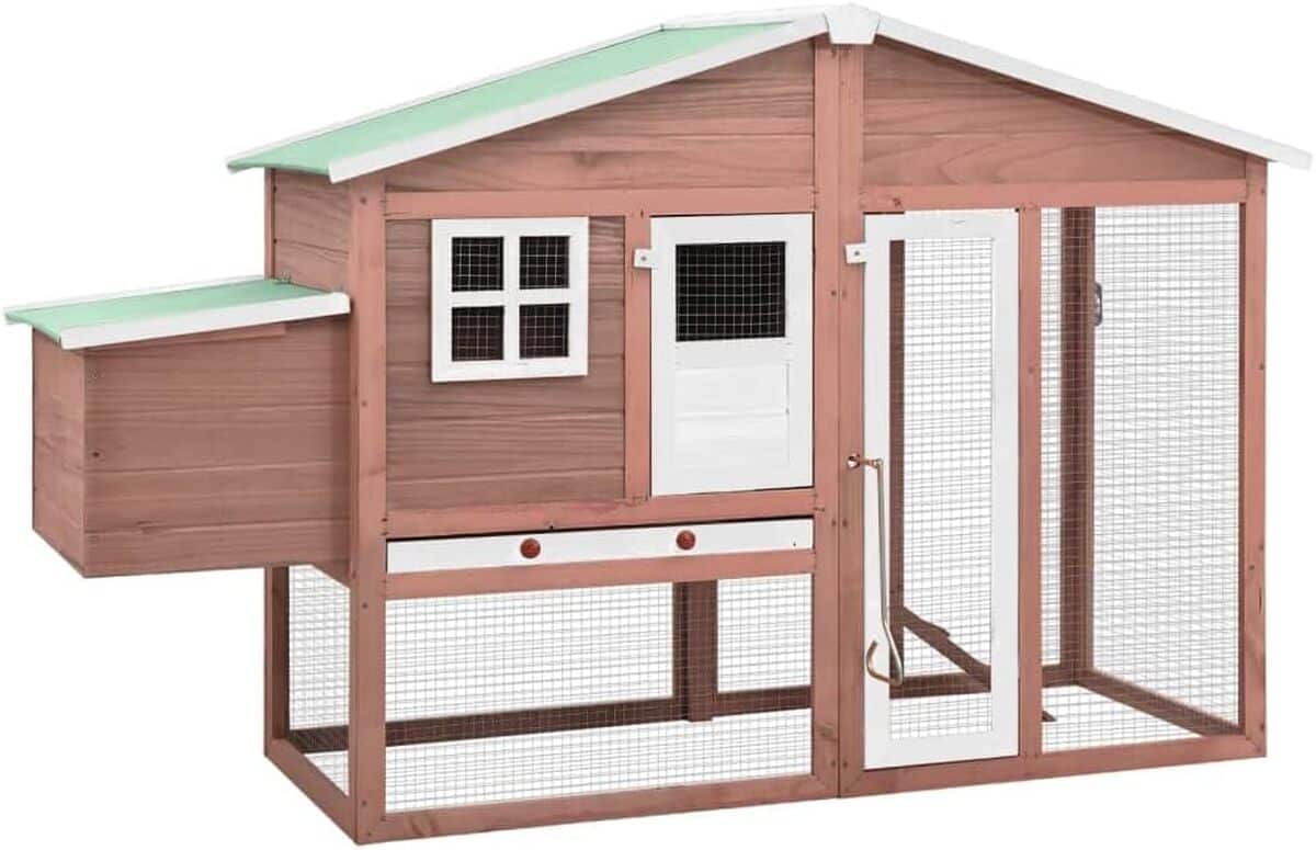 Test du poulailler en bois vidaXL : robuste et élégant