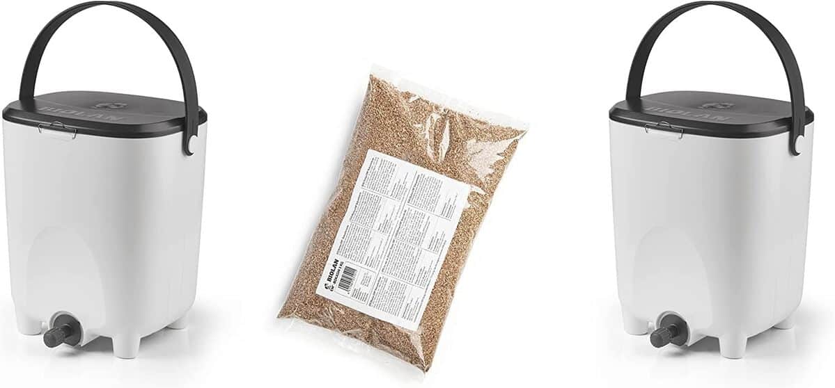 Test du Biolan Bokashi : composteur de cuisine efficace