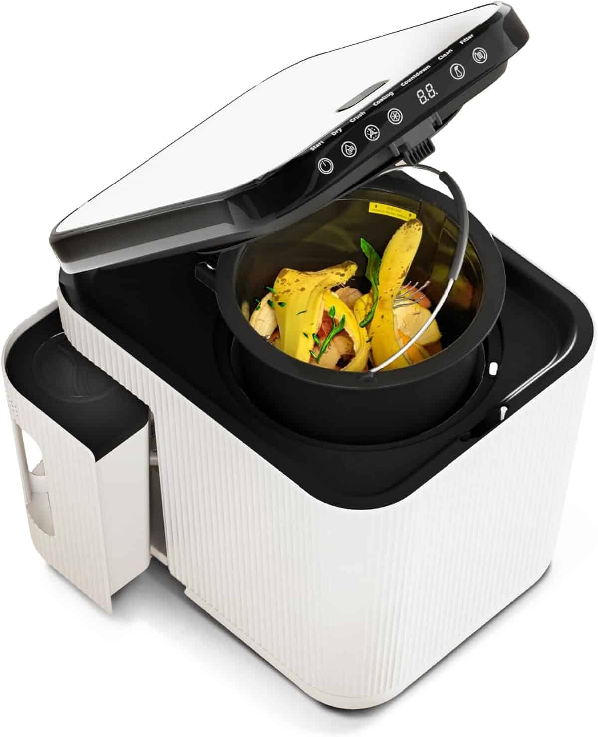 Test du composteur électrique Home Zone Living : efficacité et innovation en cuisine