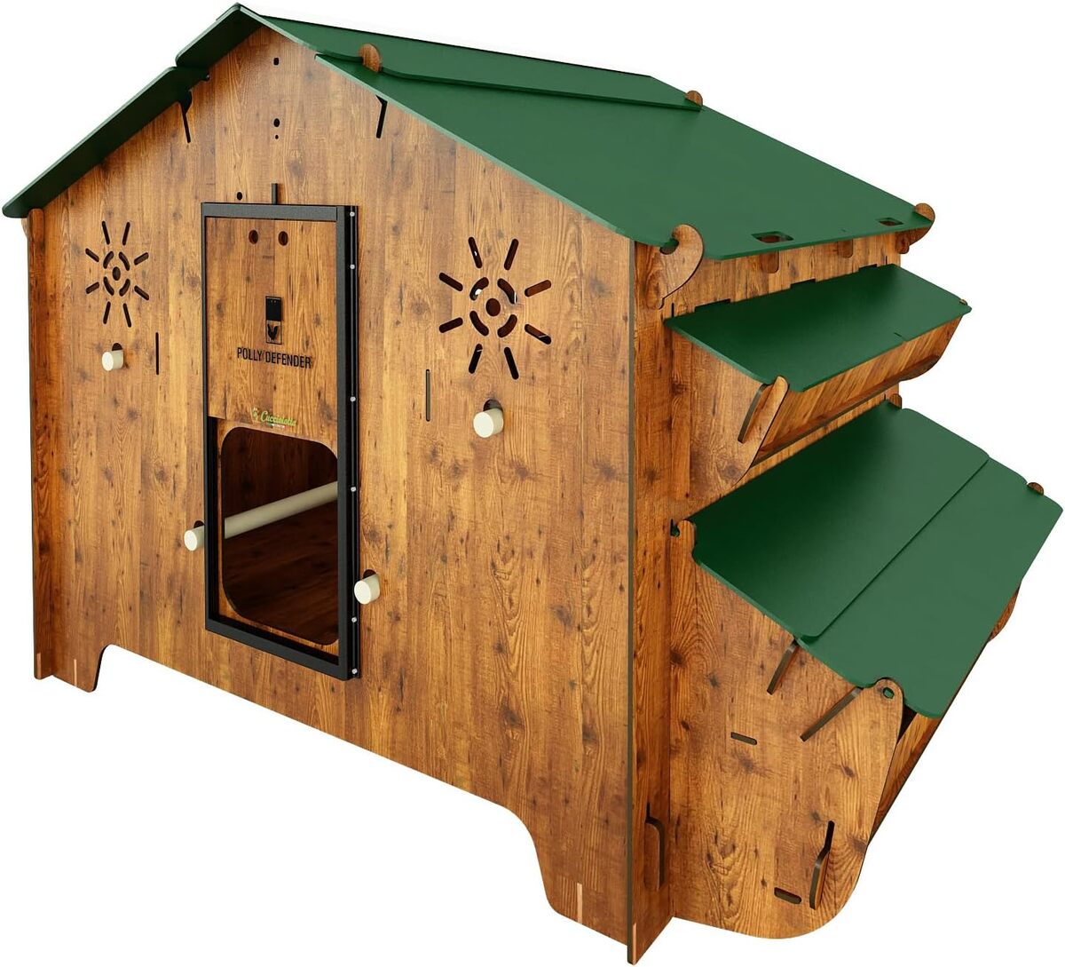 Test du poulailler Polly Farm Evolution 3XL avec mangeoire intégrée