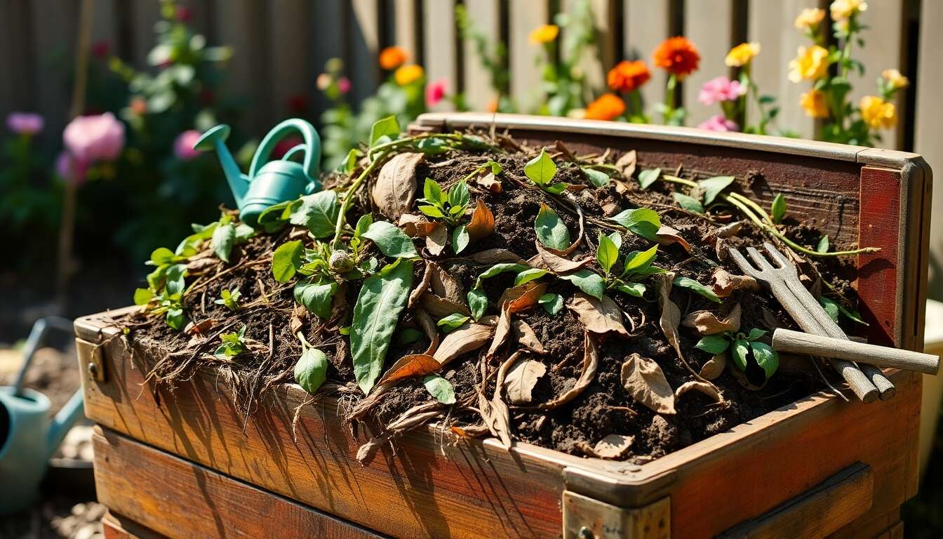 Augmenter l'efficacité de votre compost en optimisant le C/N