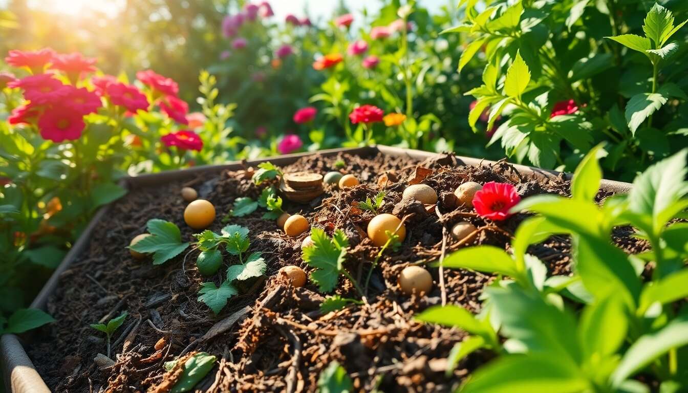 Solutions naturelles contre les effluves indésirables du composteur