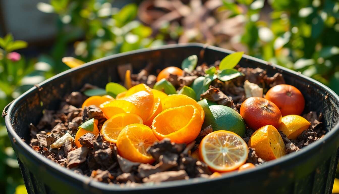 Pelures d'agrumes dans le compost : mythe ou réalité ?