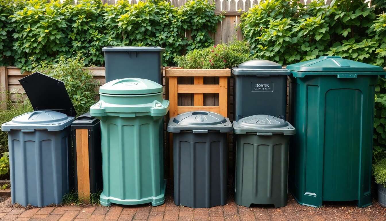 Principales différences entre les modèles populaires de composteurs
