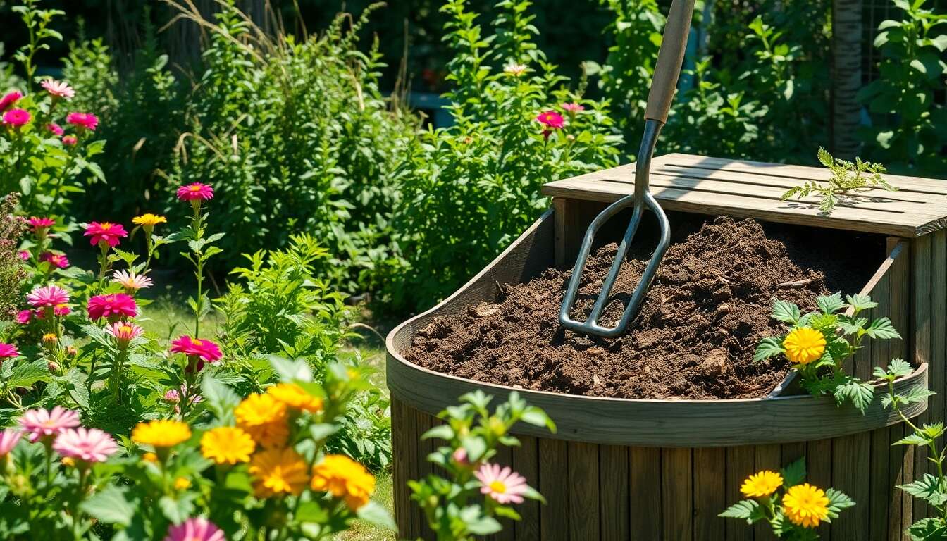 Quand et &agrave; quelle fr&eacute;quence retourner son compost ?