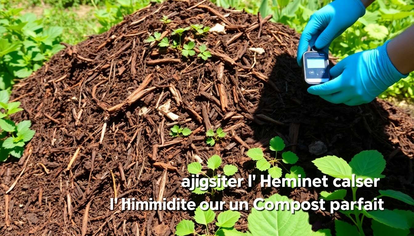 Comment ajuster l'humidit&eacute; pour un compost optimal