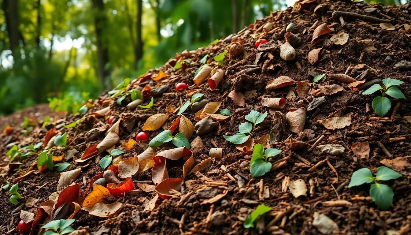 Les mat&eacute;riaux essentiels pour un compost &eacute;quilibr&eacute;