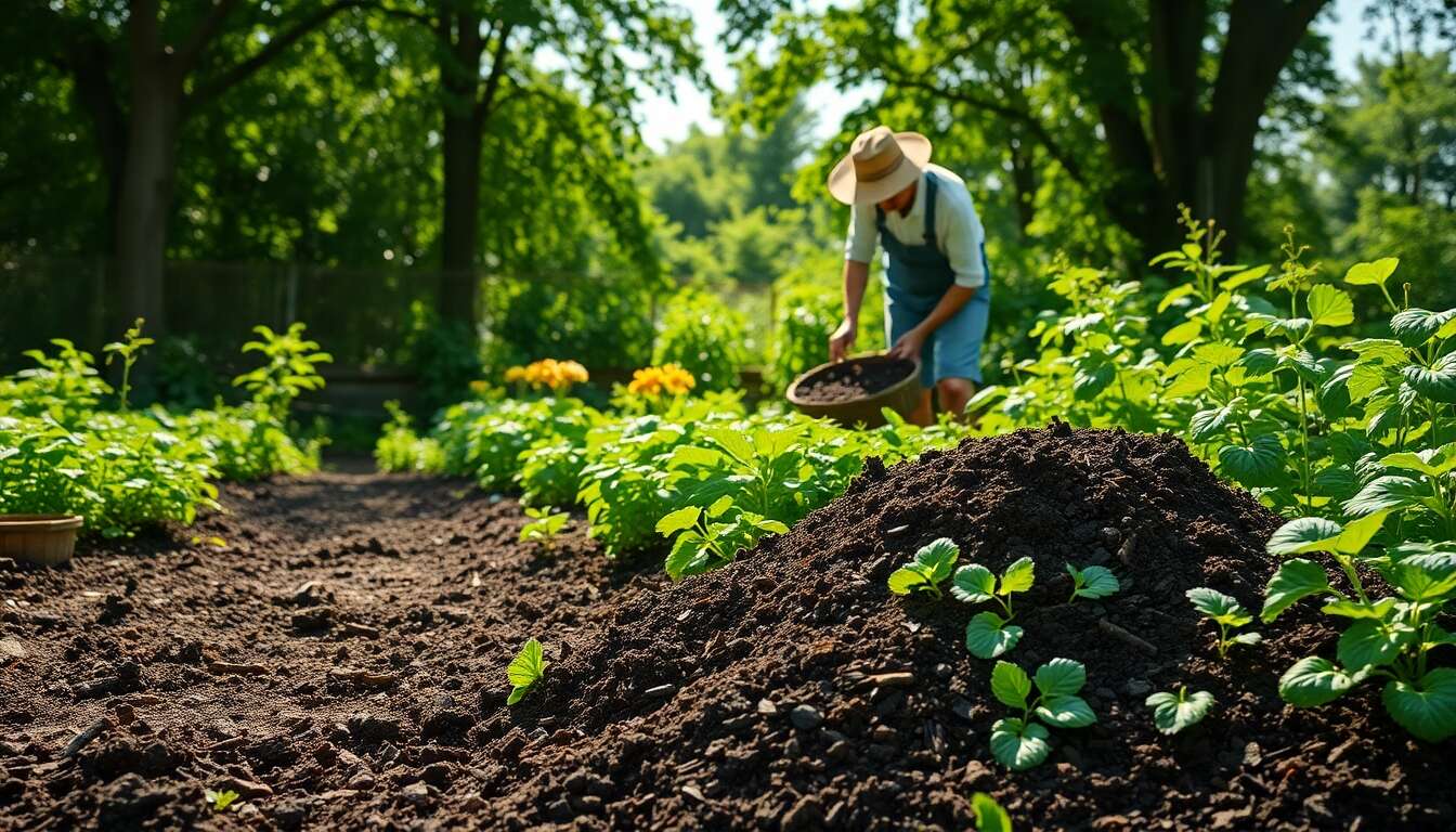 Utiliser le compost au jardin et au potager
