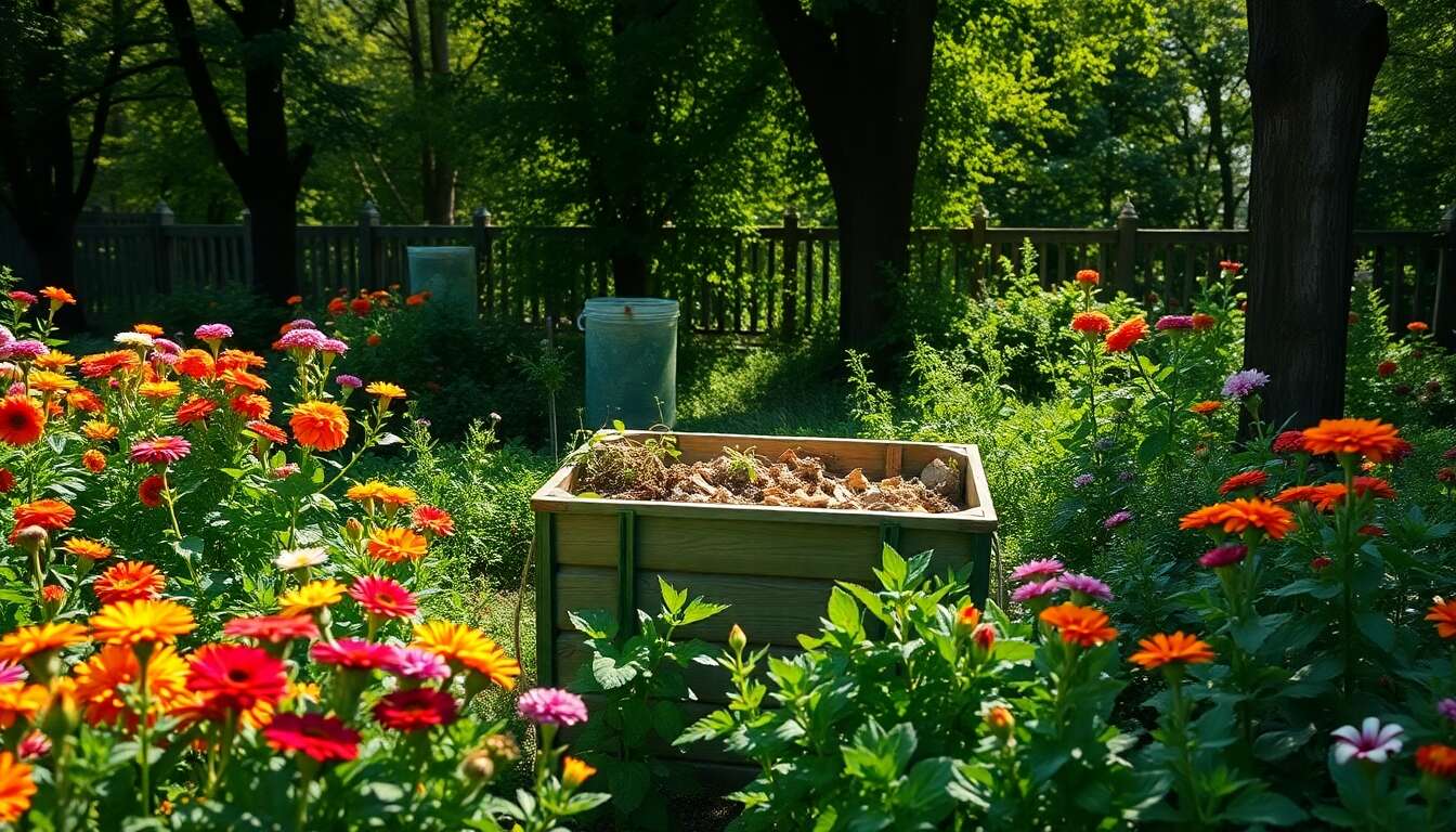 R&eacute;duction des d&eacute;chets gr&acirc;ce au compostage
