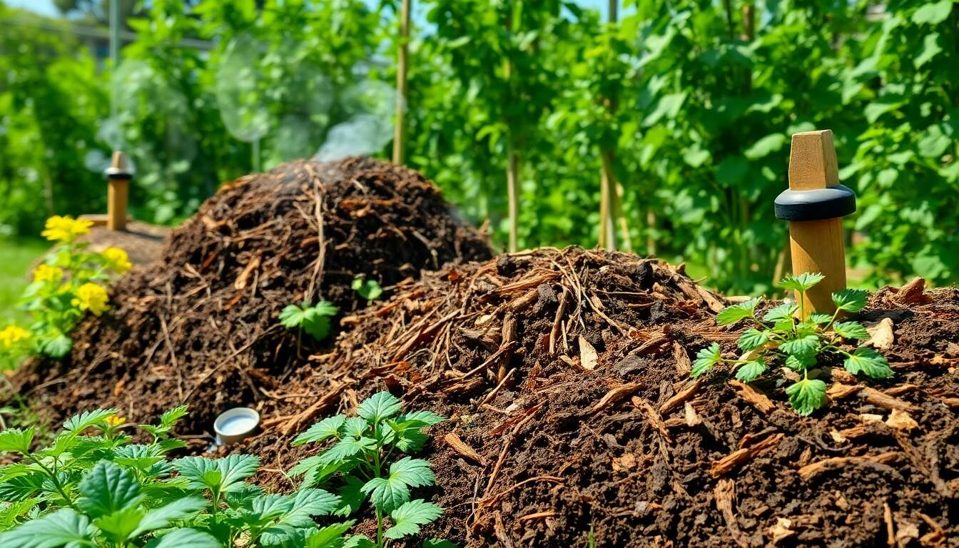 Astuces pour r&eacute;agir &agrave; un compost trop humide
