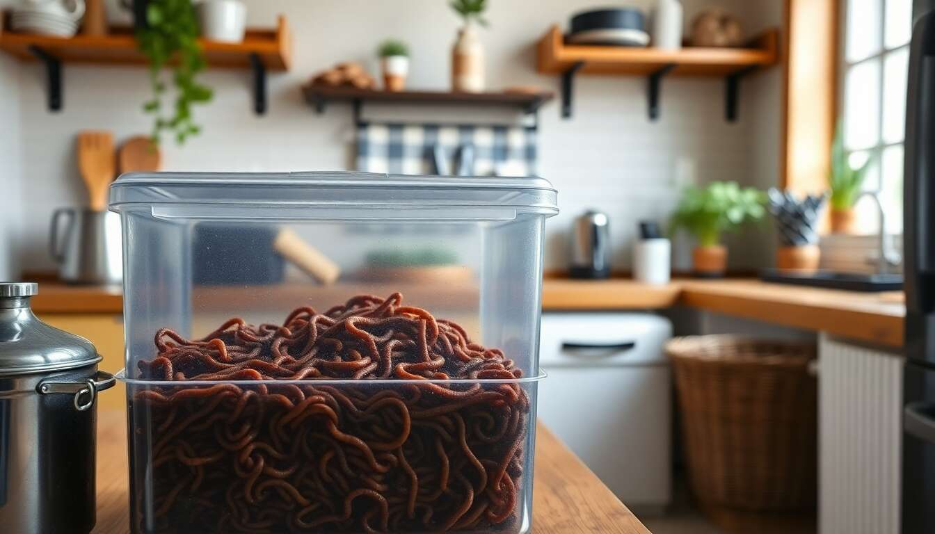 Avantages climatiques du lombricompostage domestique