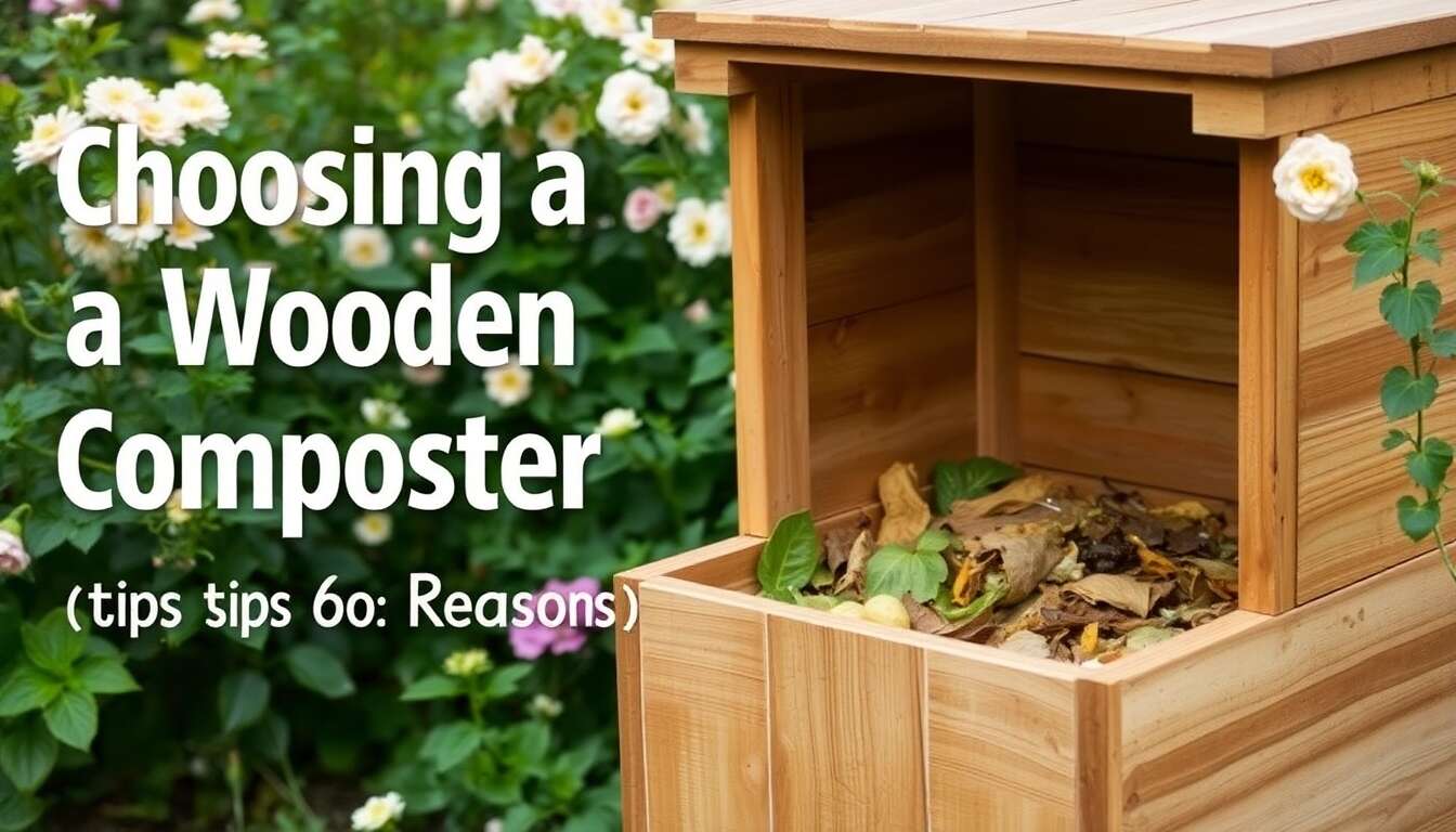 Les raisons de choisir un composteur en bois Les raisons de choisir un composteur en bois