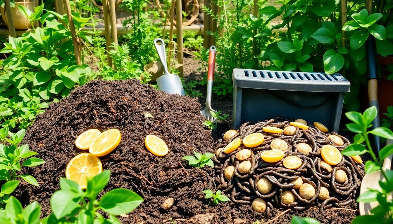 Compost traditionnel ou lombricomposteur : que choisir ? Compost traditionnel ou lombricomposteur : que choisir ?