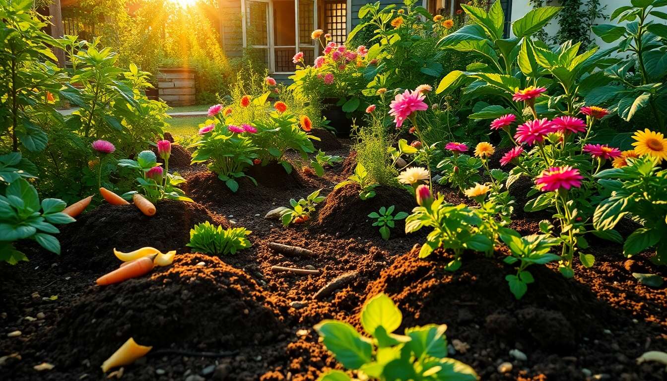 R&eacute;utiliser les &eacute;pluchures pour enrichir le jardin