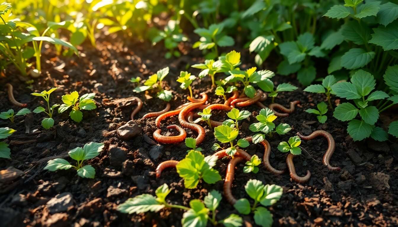 Maximiser l'utilisation des vers de terre pour un compost fertile Maximiser l'utilisation des vers de terre pour un compost fertile