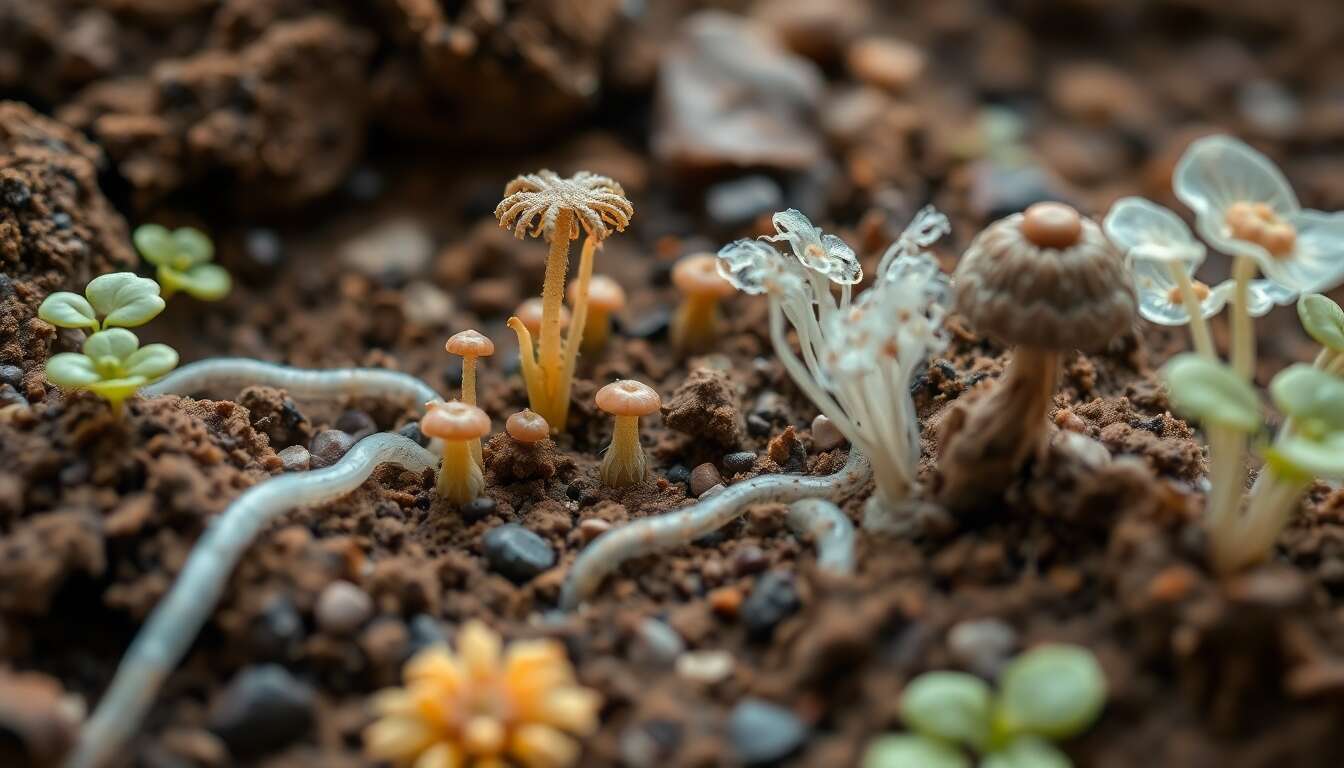 Les bact&eacute;ries : acteurs cl&eacute;s dans la d&eacute;gradation du sol