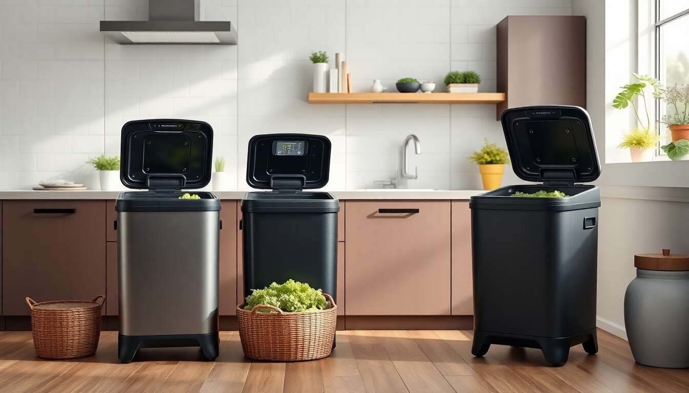 Comparatif des mod&egrave;les de composteurs &eacute;lectriques en 2024